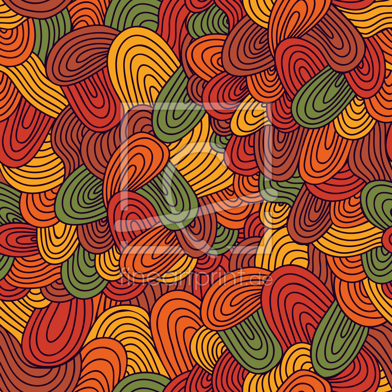 Bild-Nr.: 9004847 Herbstliches Zungen Gewirr erstellt von patterndesigns-com