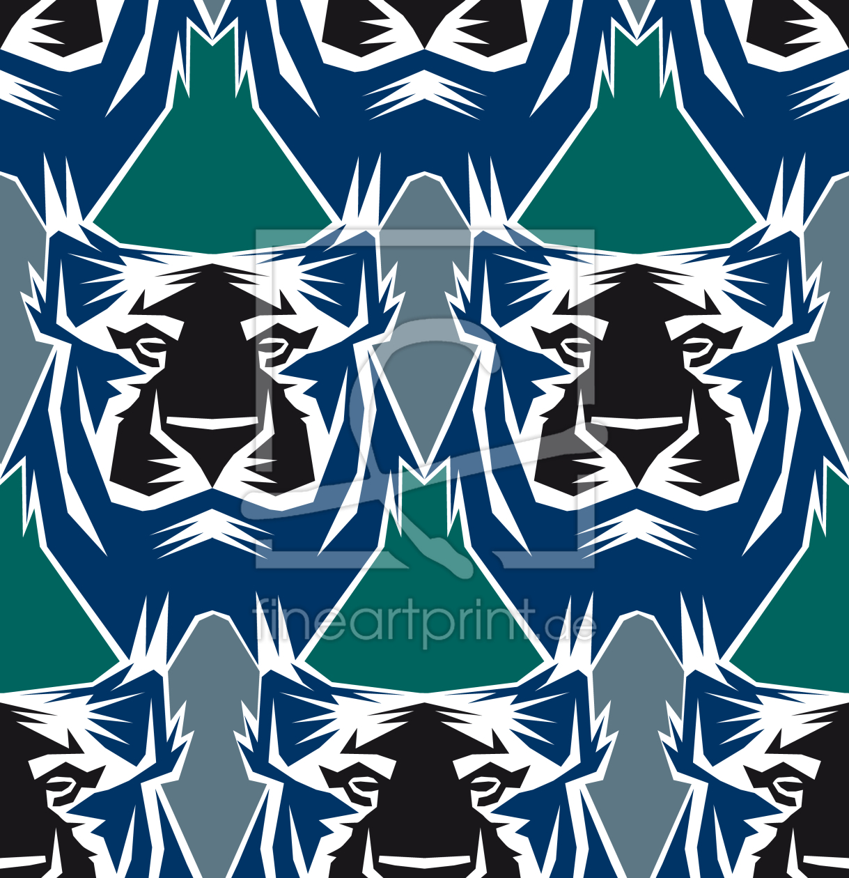 Bild-Nr.: 9005066 Der Tiger Ist Der König Des Dschungels erstellt von patterndesigns-com