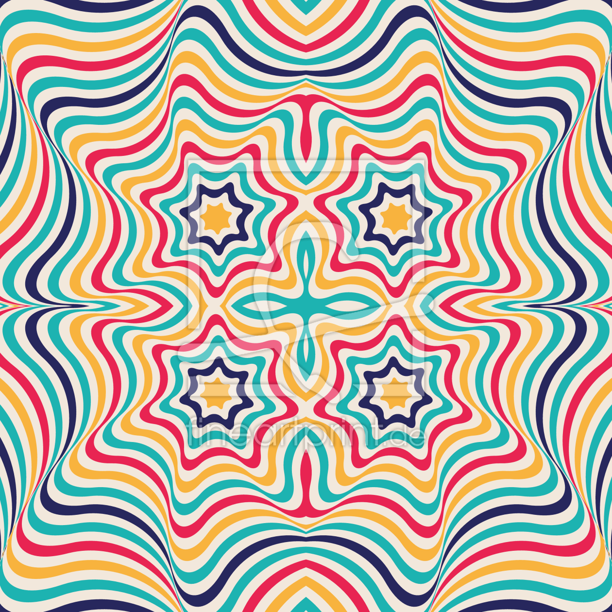 Bild-Nr.: 9005088 Clown Kaleidoskop erstellt von patterndesigns-com