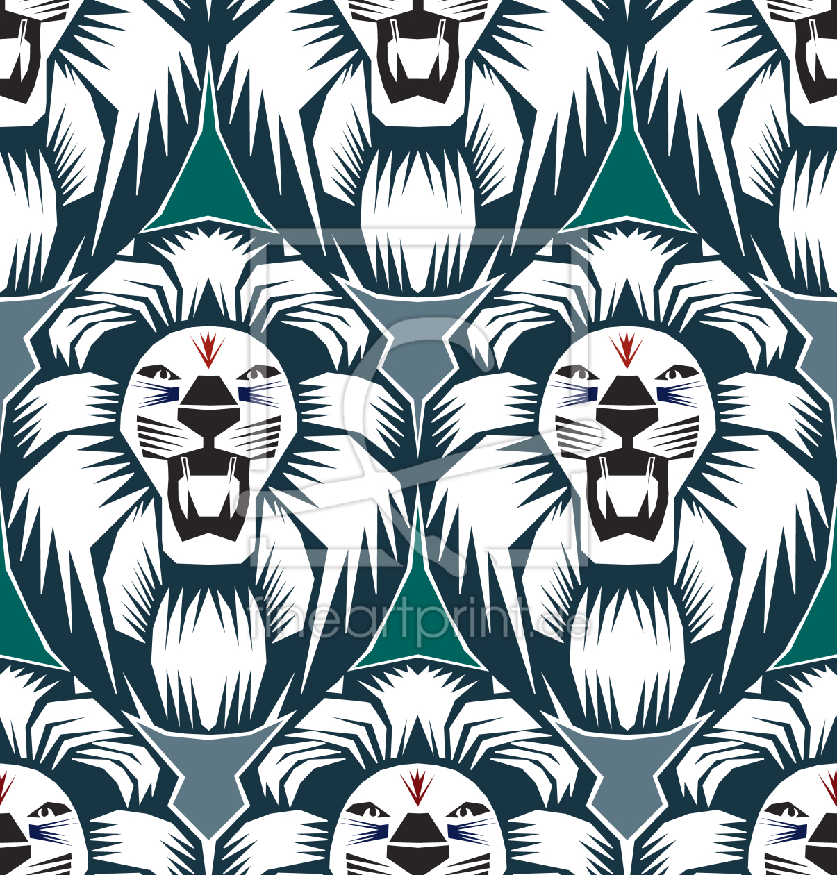 Bild-Nr.: 9005092 Der Löwe Ist Der König erstellt von patterndesigns-com