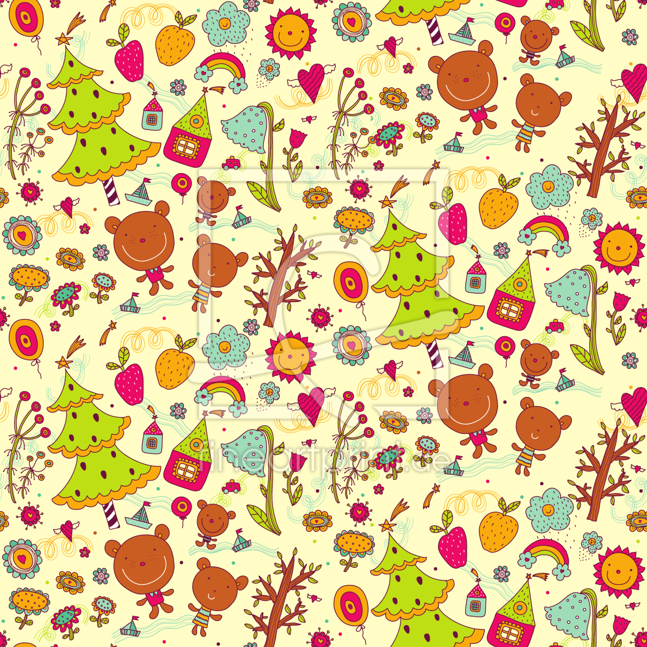 Bild-Nr.: 9005160 Bären Party erstellt von patterndesigns-com