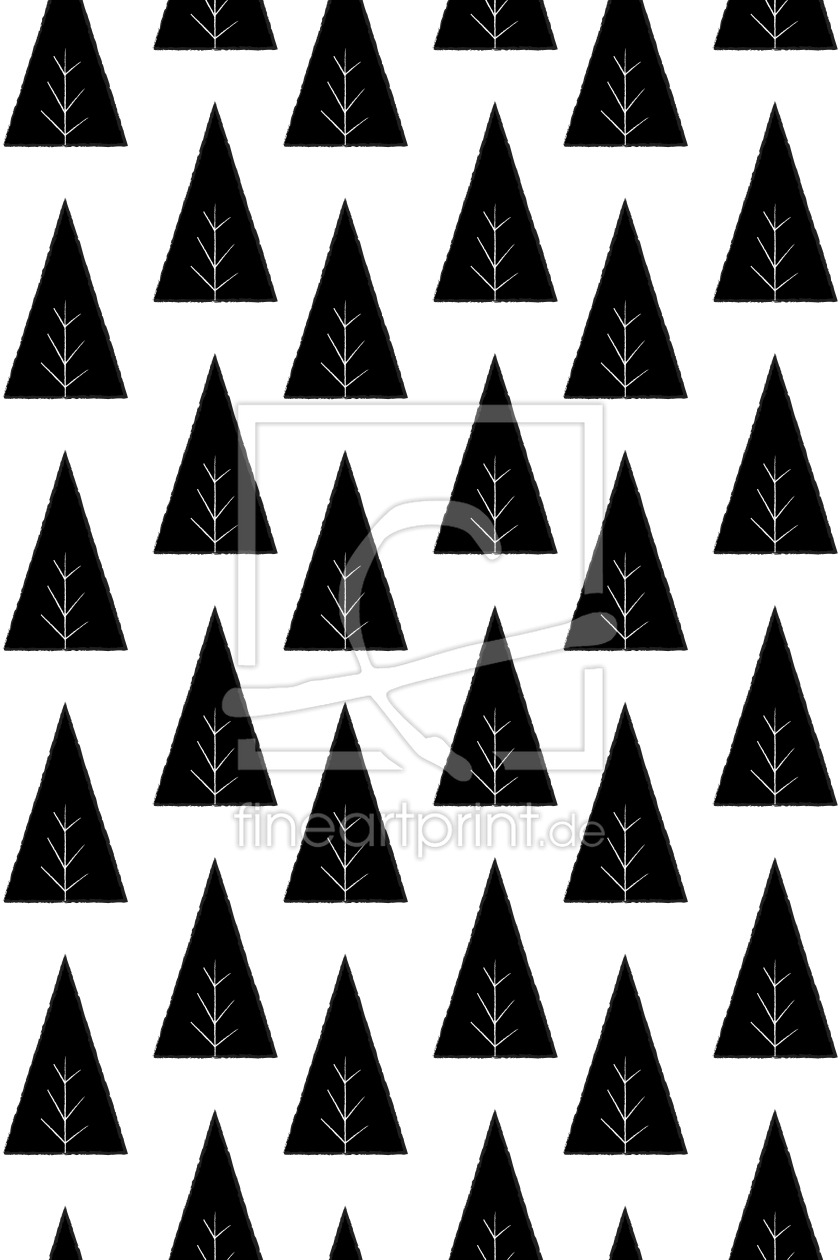 Bild-Nr.: 9005206 Bäume Im Schnee erstellt von patterndesigns-com