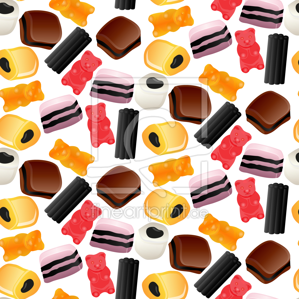 Bild-Nr.: 9005285 Lakritz Und Bär erstellt von patterndesigns-com