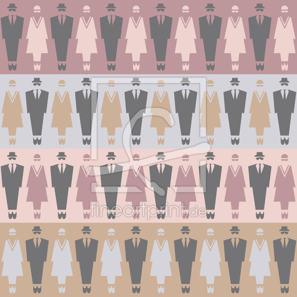 Bild-Nr.: 9005673 Bonnie Und Clyde Vintage erstellt von patterndesigns-com