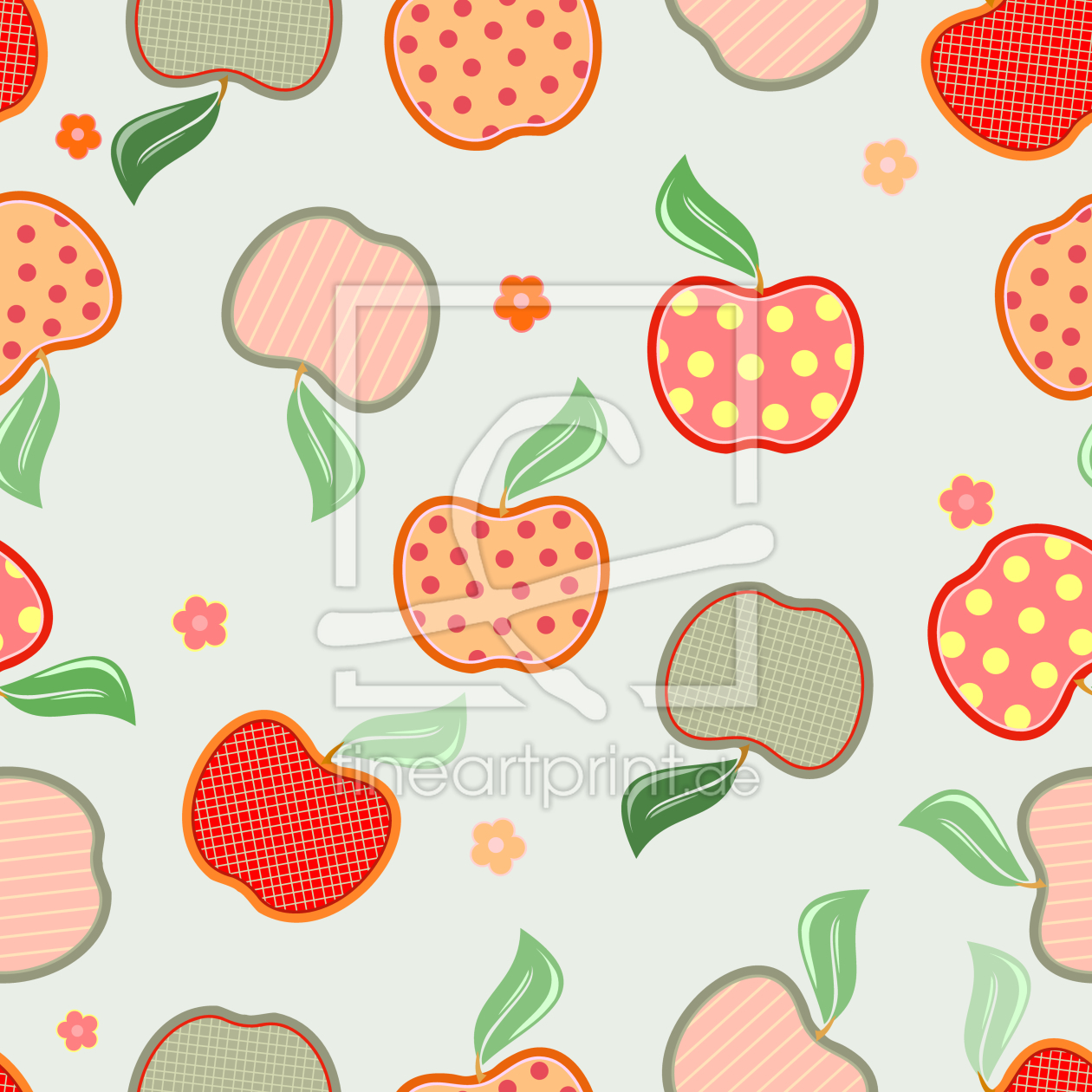 Bild-Nr.: 9005782 Leckeres Apfel Patchwork erstellt von patterndesigns-com