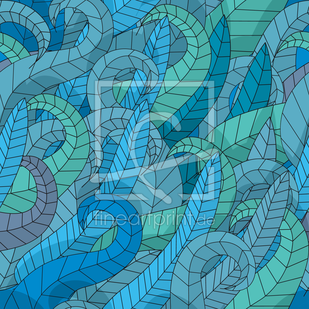 Bild-Nr.: 9005813 Seegras Comic erstellt von patterndesigns-com