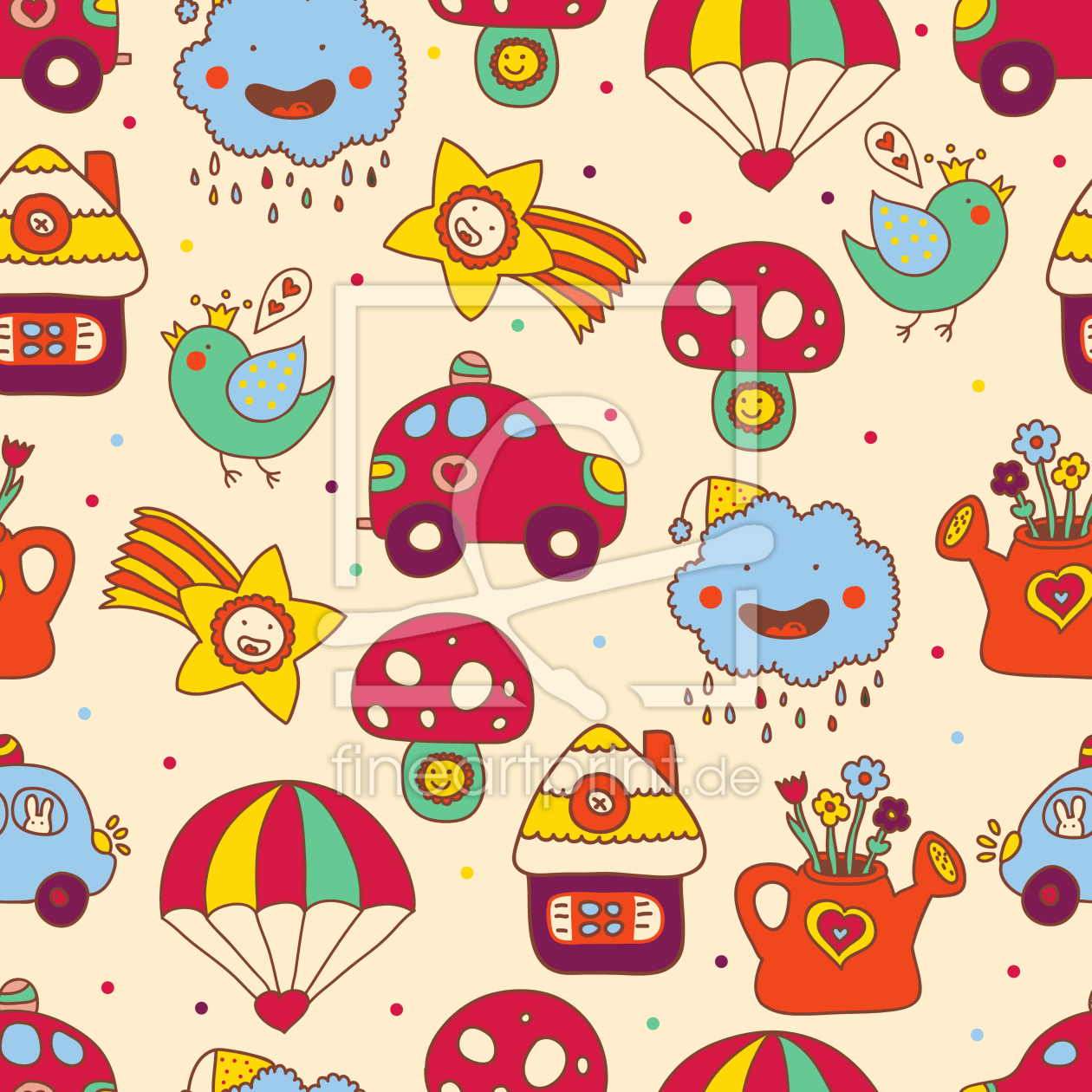 Bild-Nr.: 9005934 Spielzeug Parade erstellt von patterndesigns-com
