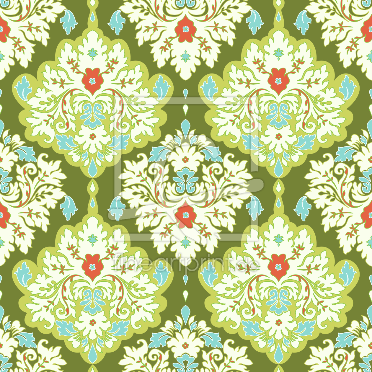 Bild-Nr.: 9005937 Damast Des Frühlings erstellt von patterndesigns-com
