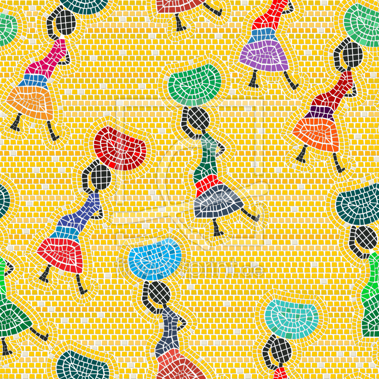 Bild-Nr.: 9005973 Afrikas Frauen erstellt von patterndesigns-com