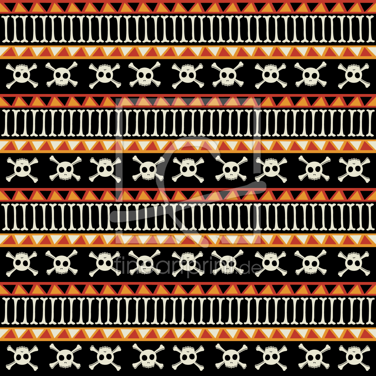 Bild-Nr.: 9005990 Die Toten Ethno Piraten erstellt von patterndesigns-com