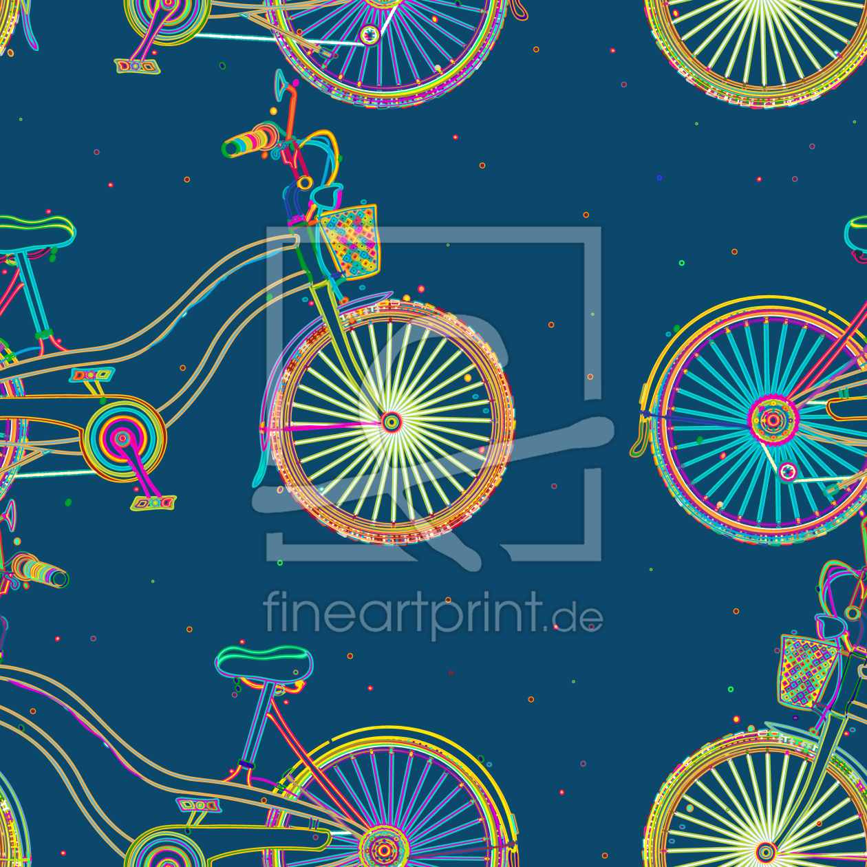 Bild-Nr.: 9006000 Skurrile Fahrräder erstellt von patterndesigns-com