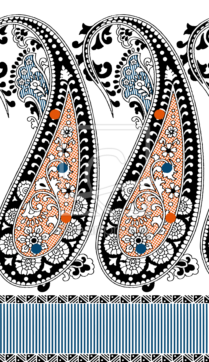 Bild-Nr.: 9006118 Paisley Schönheiten erstellt von patterndesigns-com