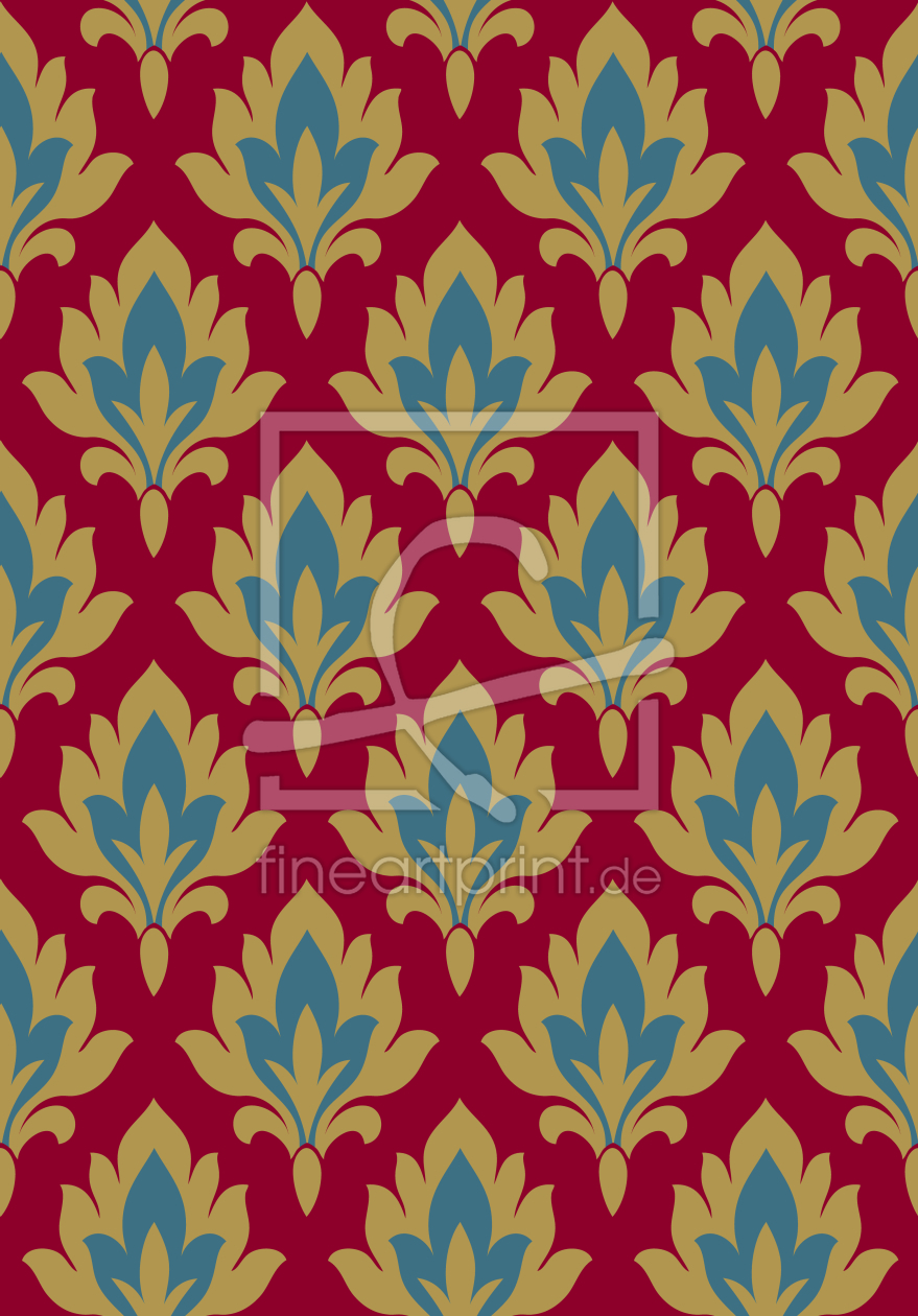 Bild-Nr.: 9006188 Königliches Damast erstellt von patterndesigns-com