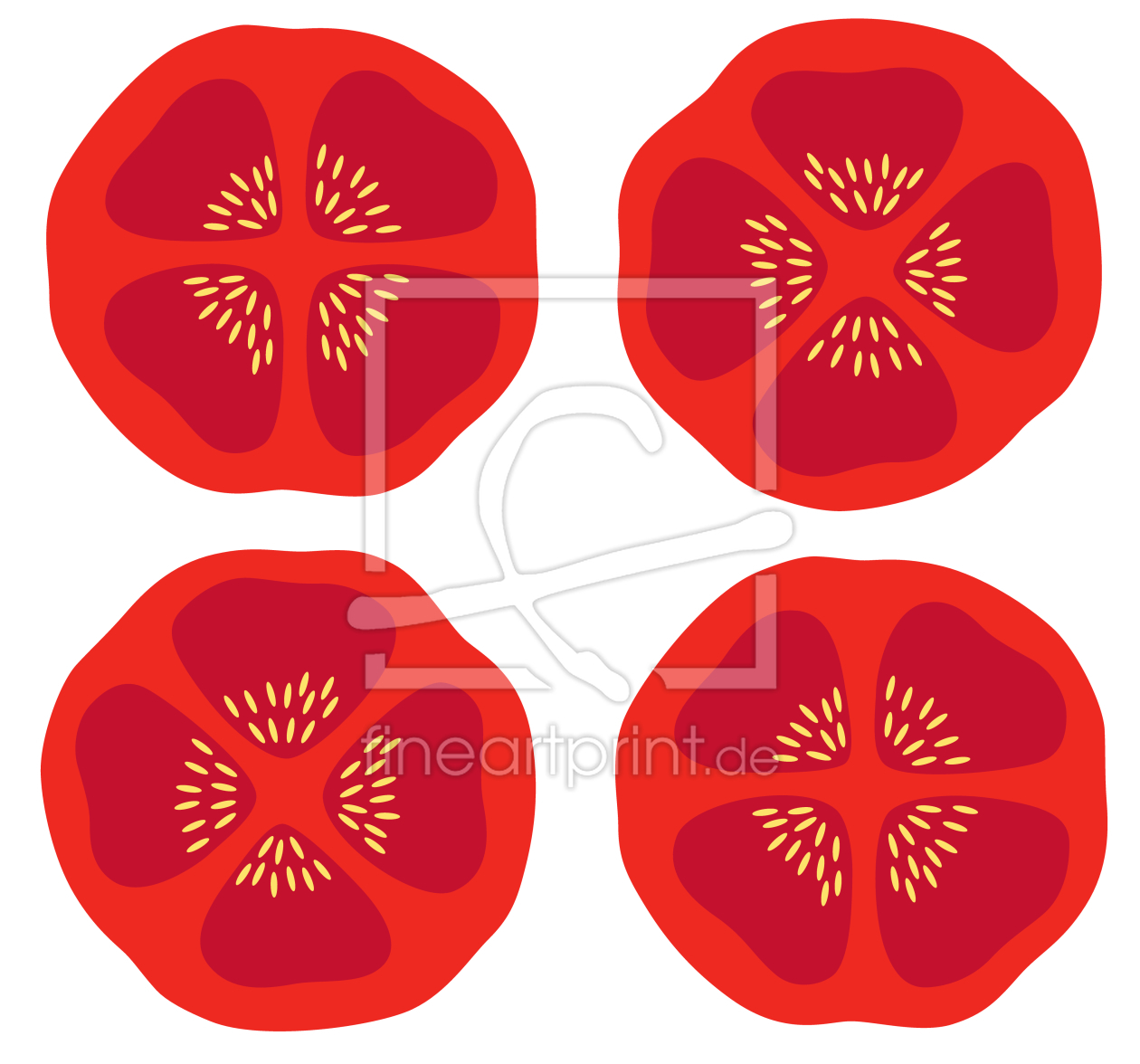 Bild-Nr.: 9006194 Yenty Tomato erstellt von patterndesigns-com