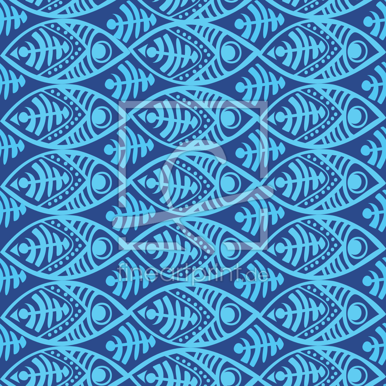 Bild-Nr.: 9006223 Maori Fische erstellt von patterndesigns-com