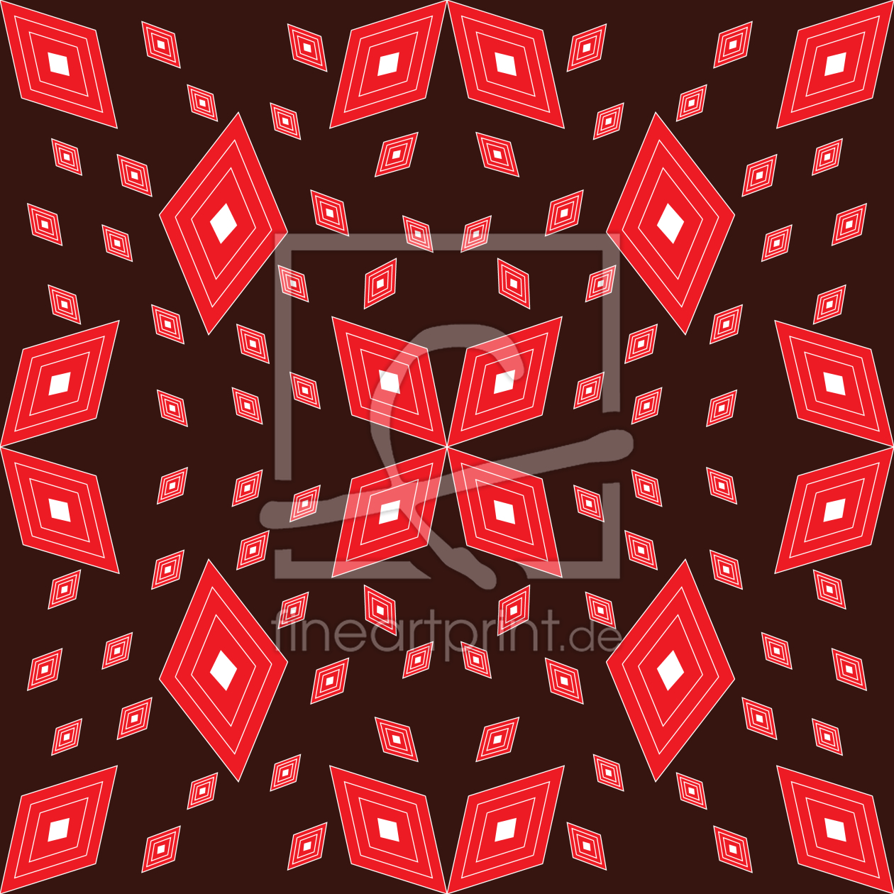 Bild-Nr.: 9006329 Rauten Matrix erstellt von patterndesigns-com