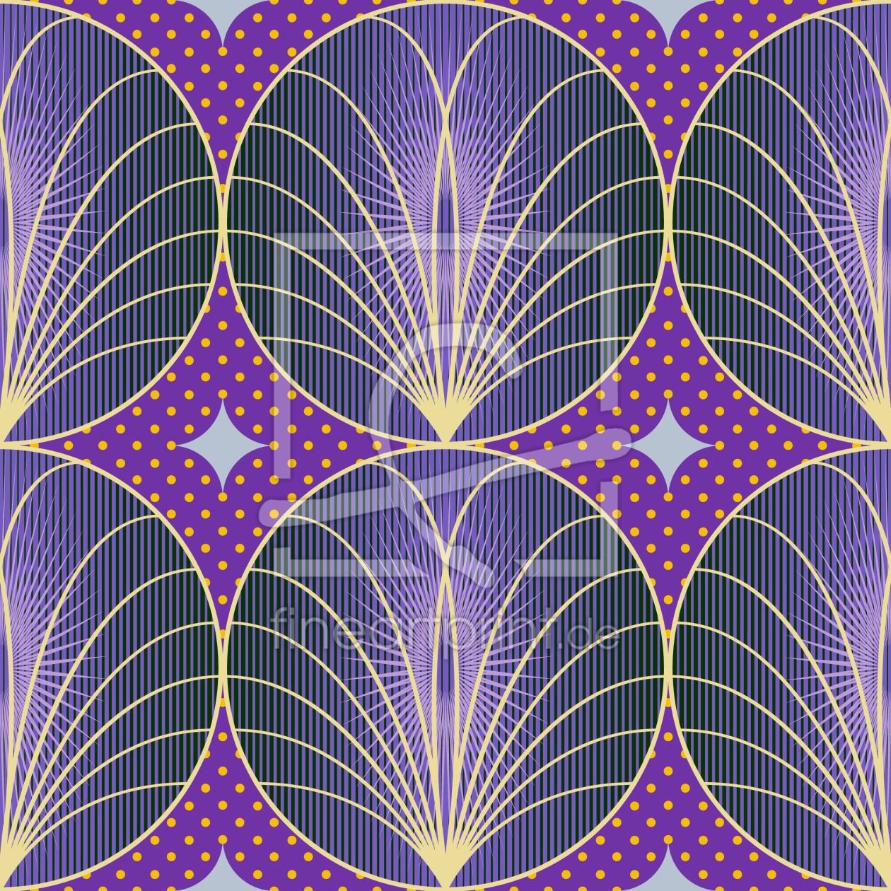 Bild-Nr.: 9006341 Art Deco Brunnen erstellt von patterndesigns-com