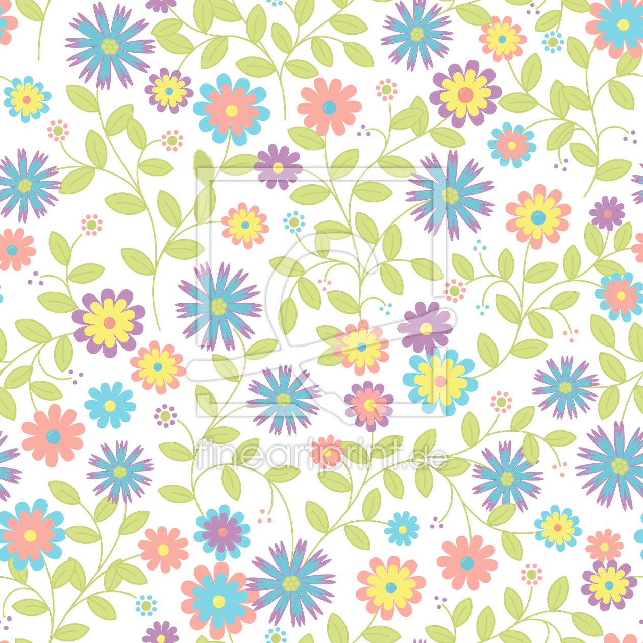 Bild-Nr.: 9006371 Florales Morgenlied erstellt von patterndesigns-com