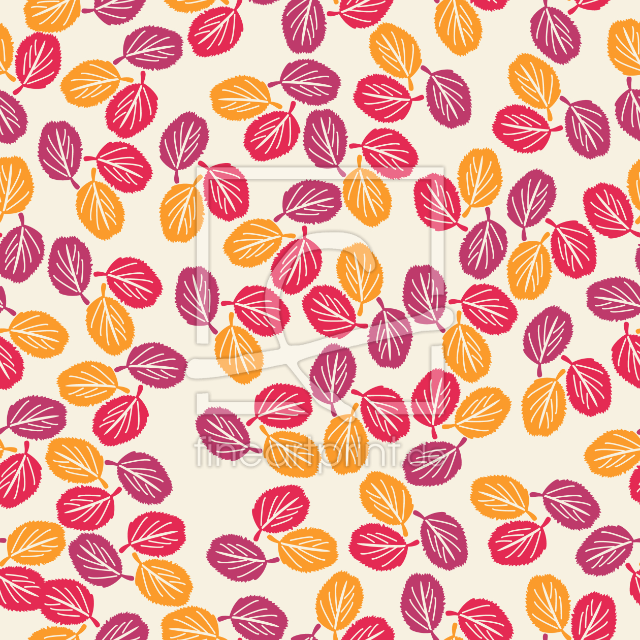 Bild-Nr.: 9006401 Bunte Blätter erstellt von patterndesigns-com