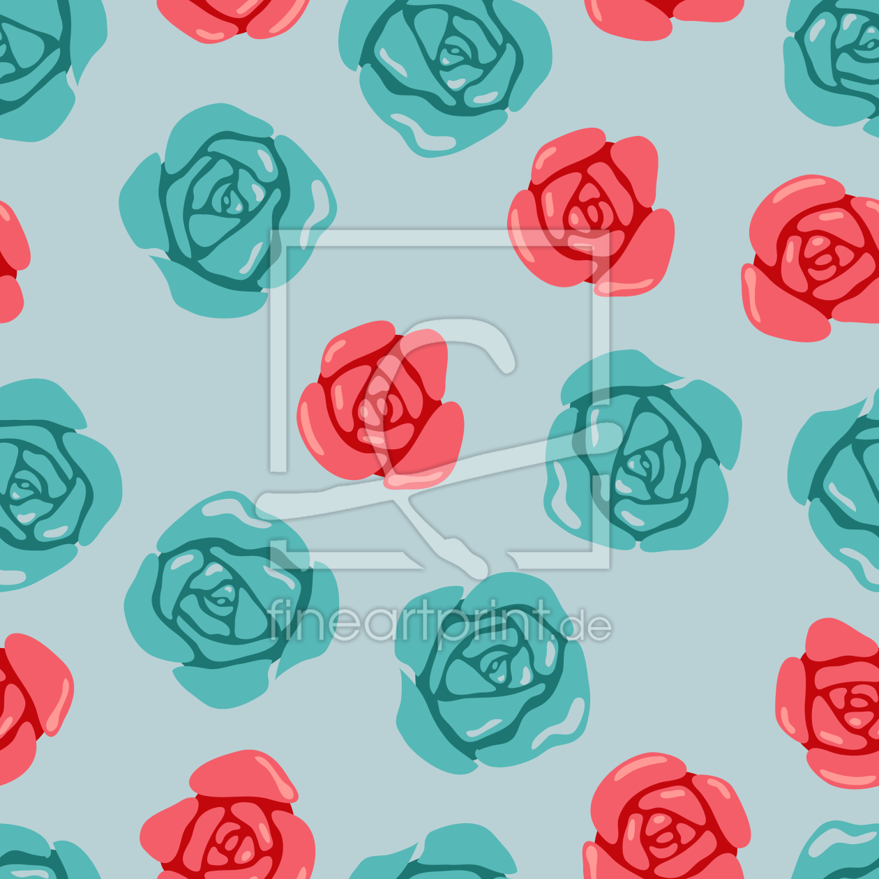 Bild-Nr.: 9006415 Rosen erstellt von patterndesigns-com