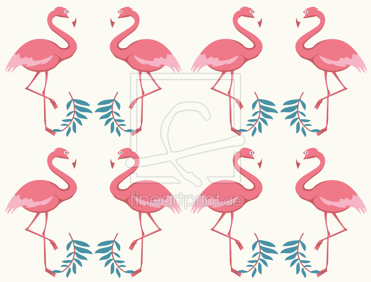 Bild-Nr.: 9006451 Flamingo Tanz erstellt von patterndesigns-com