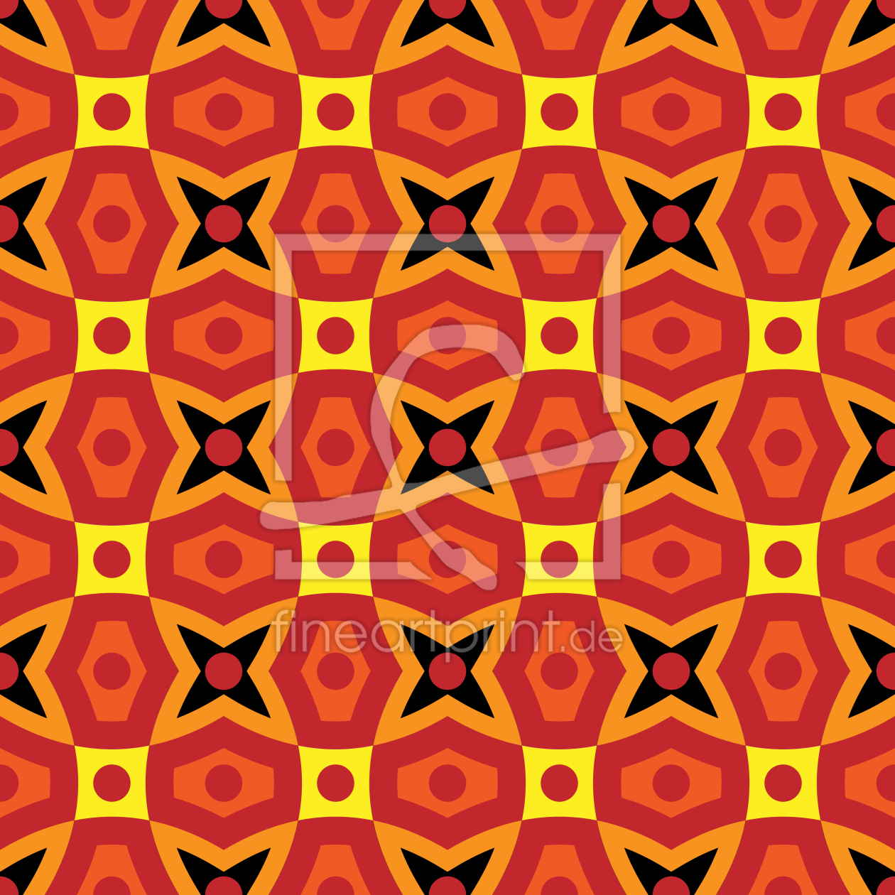 Bild-Nr.: 9006612 Afrikanische Geometrie erstellt von patterndesigns-com