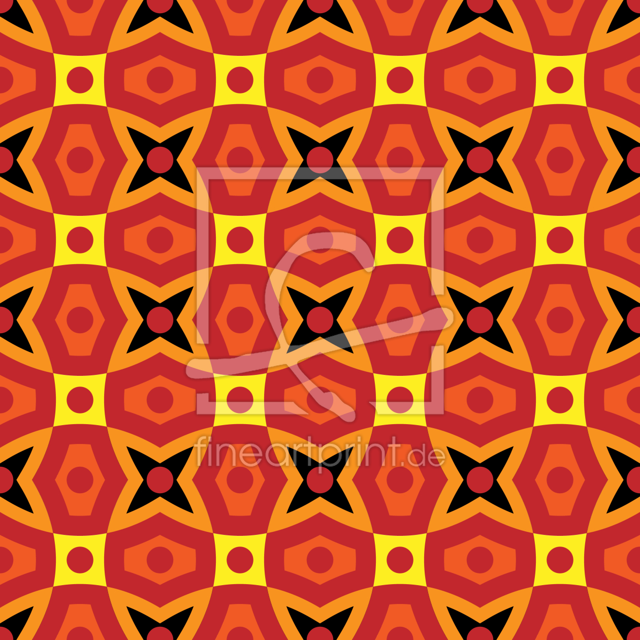Bild-Nr.: 9006612 Afrikanische Geometrie erstellt von patterndesigns-com