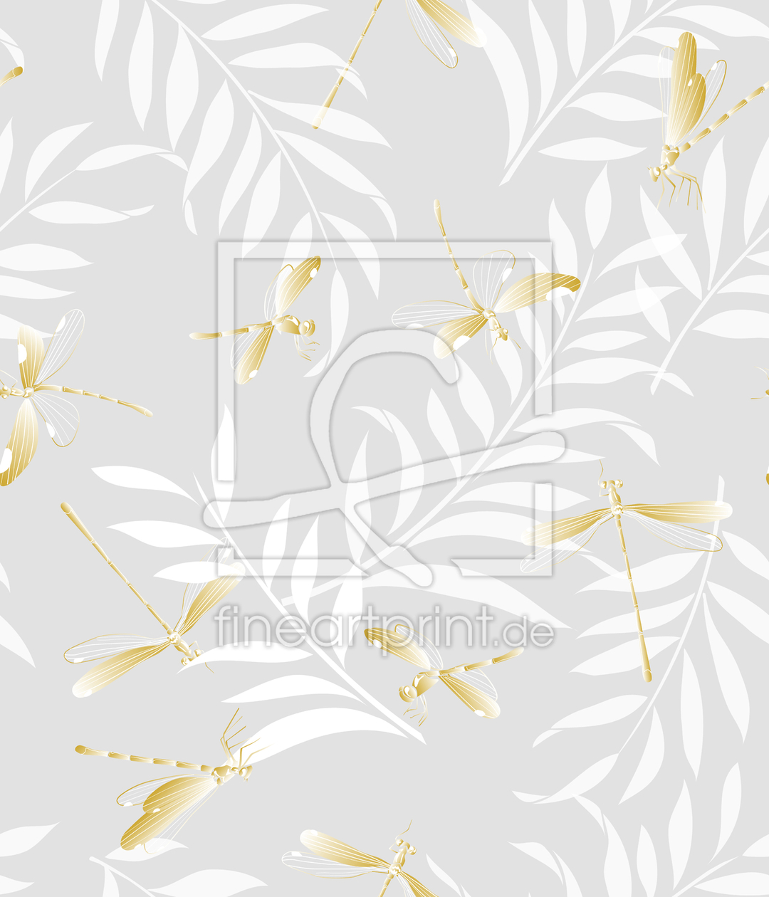 Bild-Nr.: 9006685 Goldene Libellen erstellt von patterndesigns-com