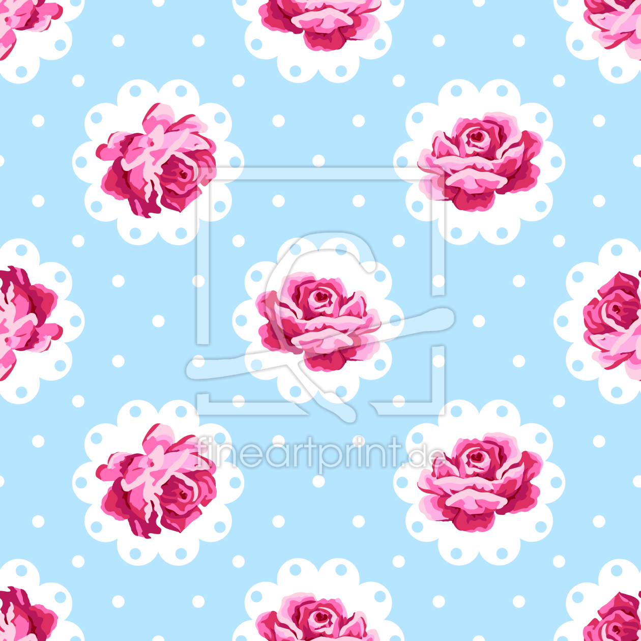 Bild-Nr.: 9006689 Vintage Rose erstellt von patterndesigns-com