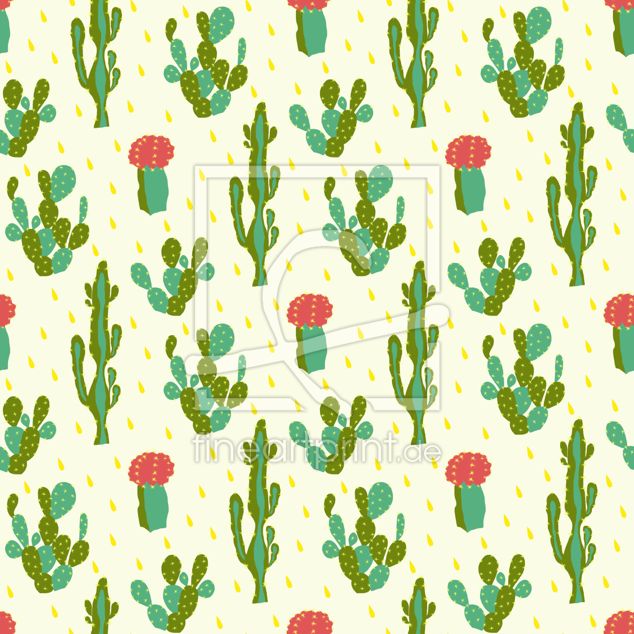 Bild-Nr.: 9006690 Wüsten Kaktus erstellt von patterndesigns-com