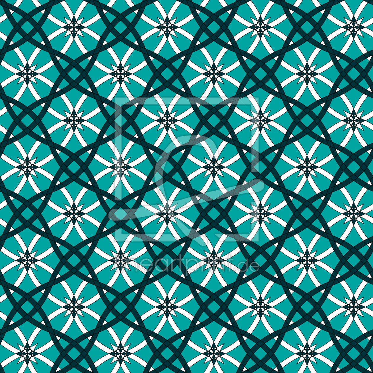 Bild-Nr.: 9006701 Netz Aus Blüten erstellt von patterndesigns-com