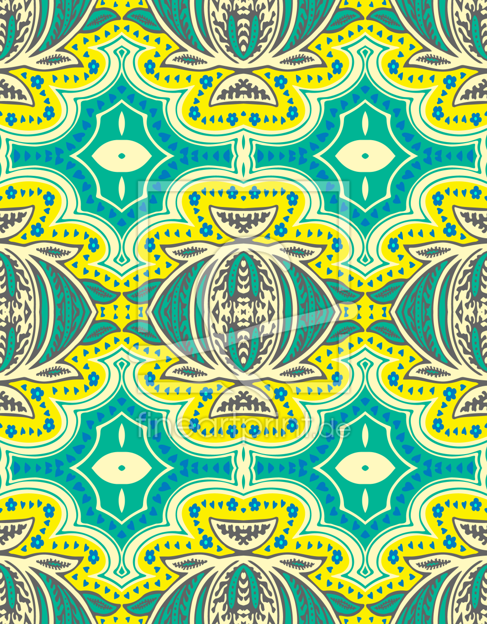 Bild-Nr.: 9006710 Exotischer Prunk erstellt von patterndesigns-com
