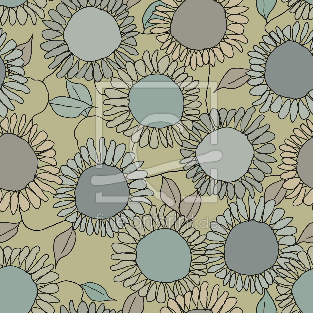 Bild-Nr.: 9006718 Sonnenblumen Freude erstellt von patterndesigns-com