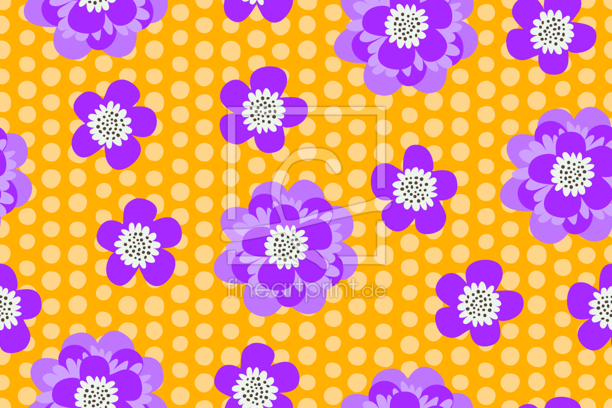 Bild-Nr.: 9006777 Flower Power erstellt von patterndesigns-com