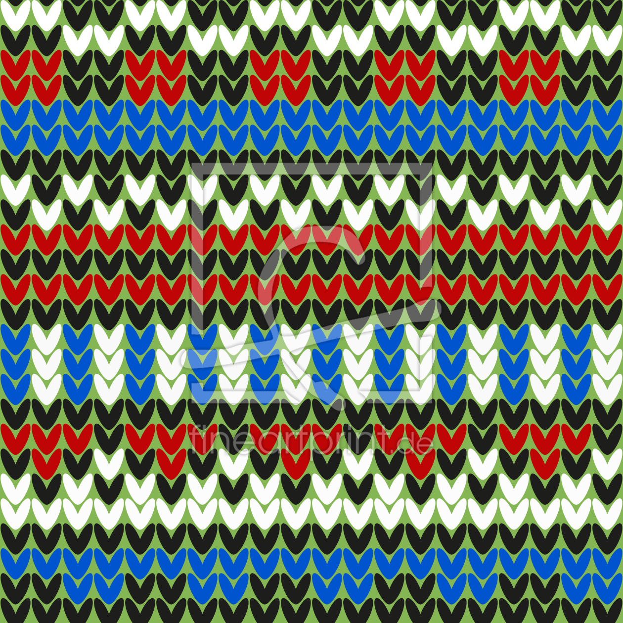 Bild-Nr.: 9006824 Streifen Strick erstellt von patterndesigns-com