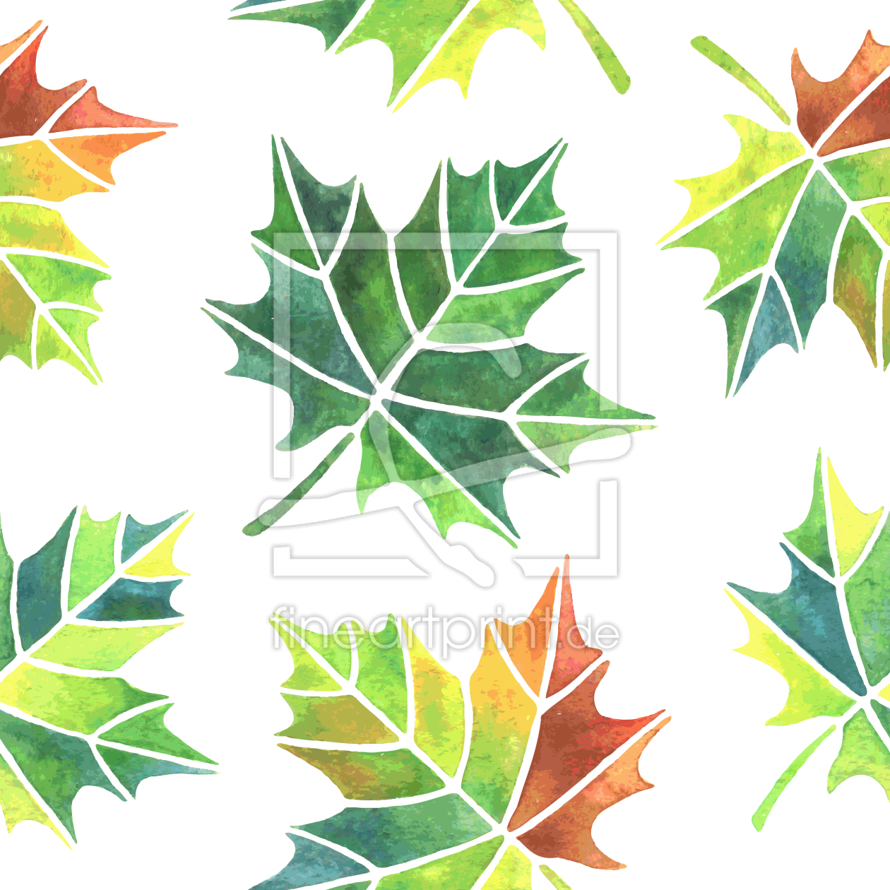Bild-Nr.: 9006847 Verändernde Blätter erstellt von patterndesigns-com
