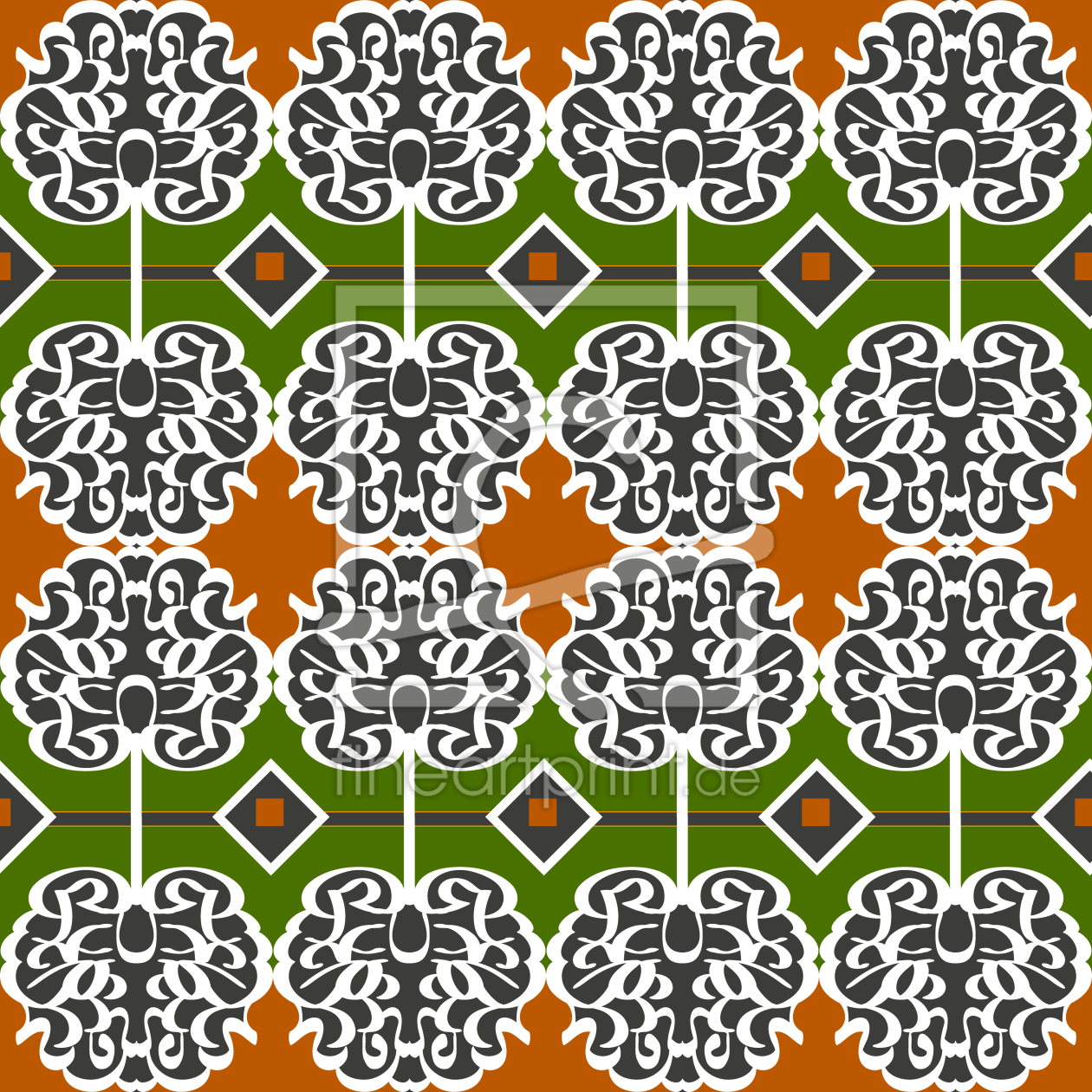 Bild-Nr.: 9006862 Opulente Bordüre erstellt von patterndesigns-com