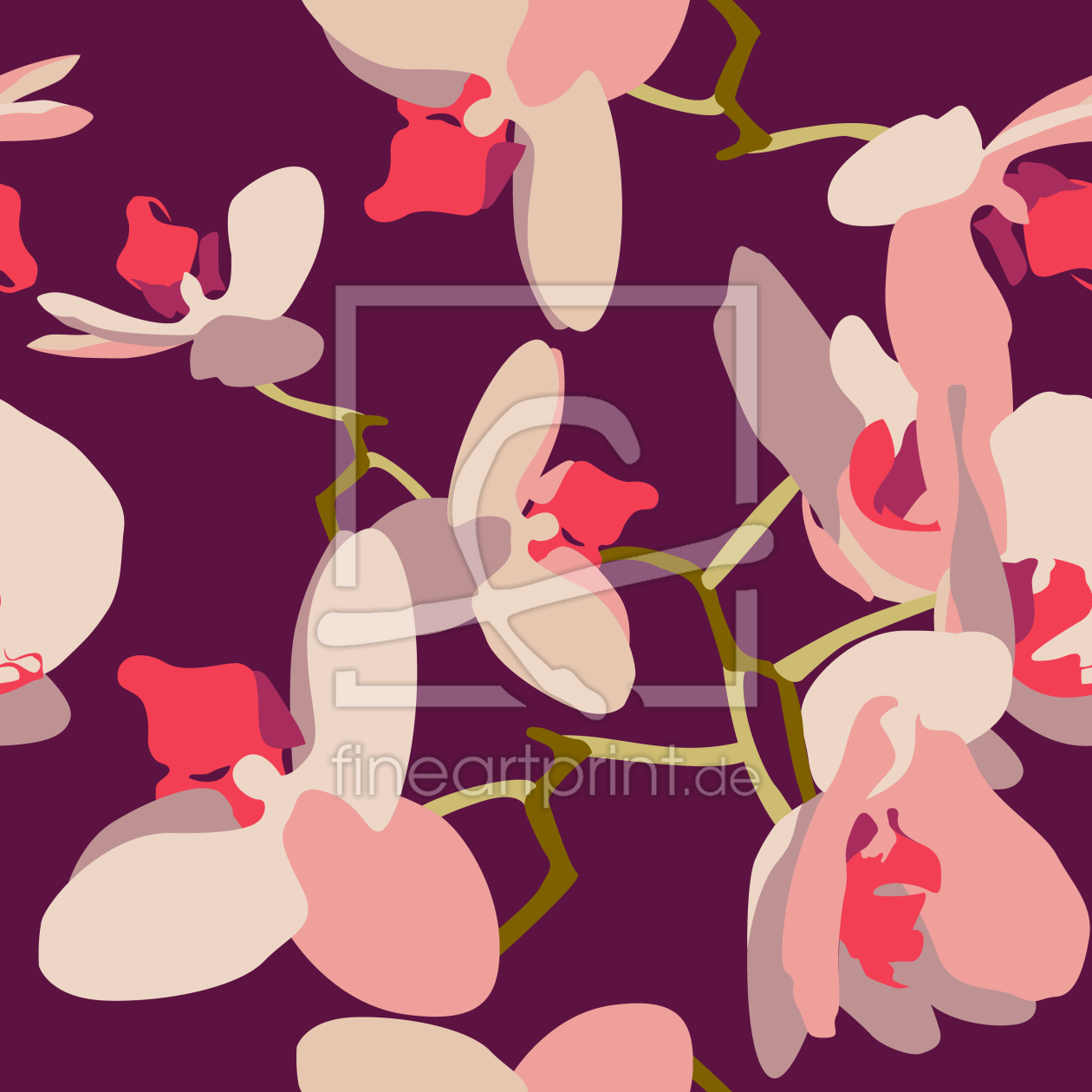 Bild-Nr.: 9006871 Orchideen erstellt von patterndesigns-com