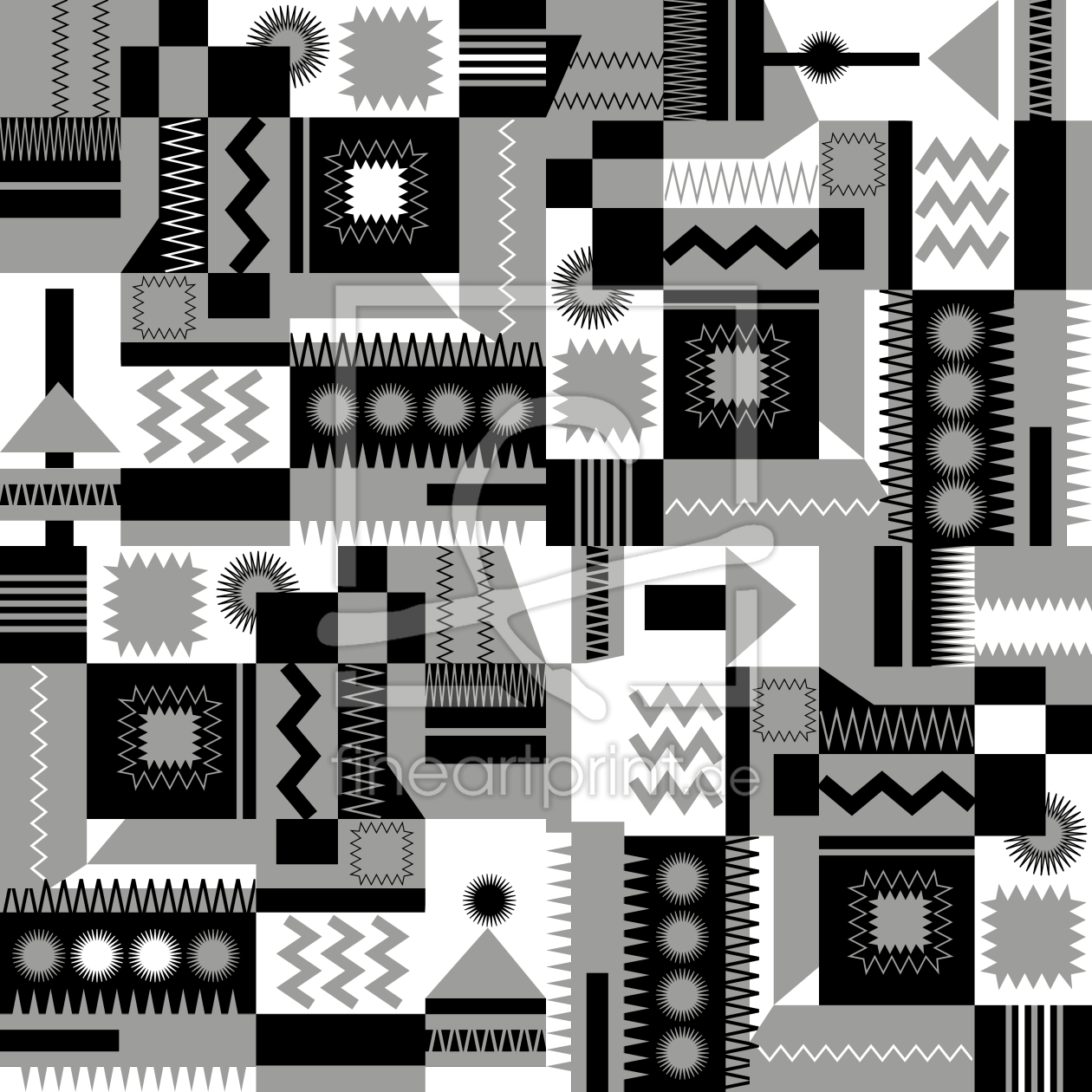 Bild-Nr.: 9006872 Zickzack Umher erstellt von patterndesigns-com