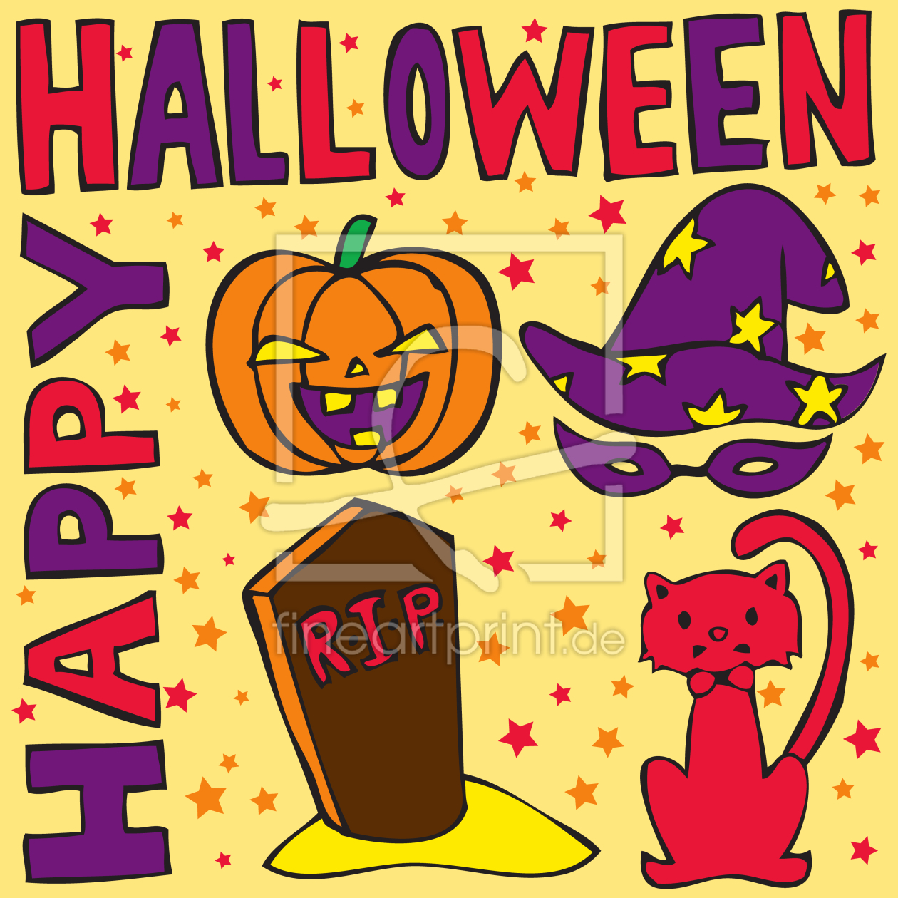 Bild-Nr.: 9006909 Halloween Grüsse erstellt von patterndesigns-com