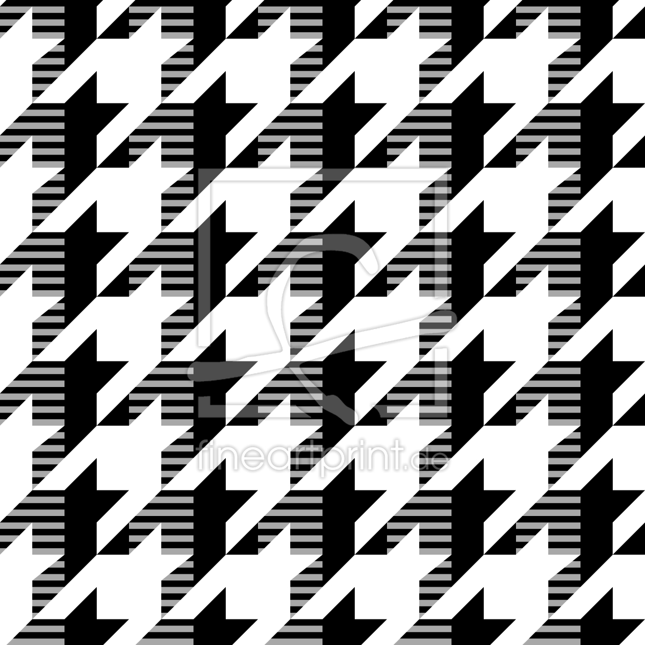 Bild-Nr.: 9006928 Hahnentritt Zeitreise erstellt von patterndesigns-com