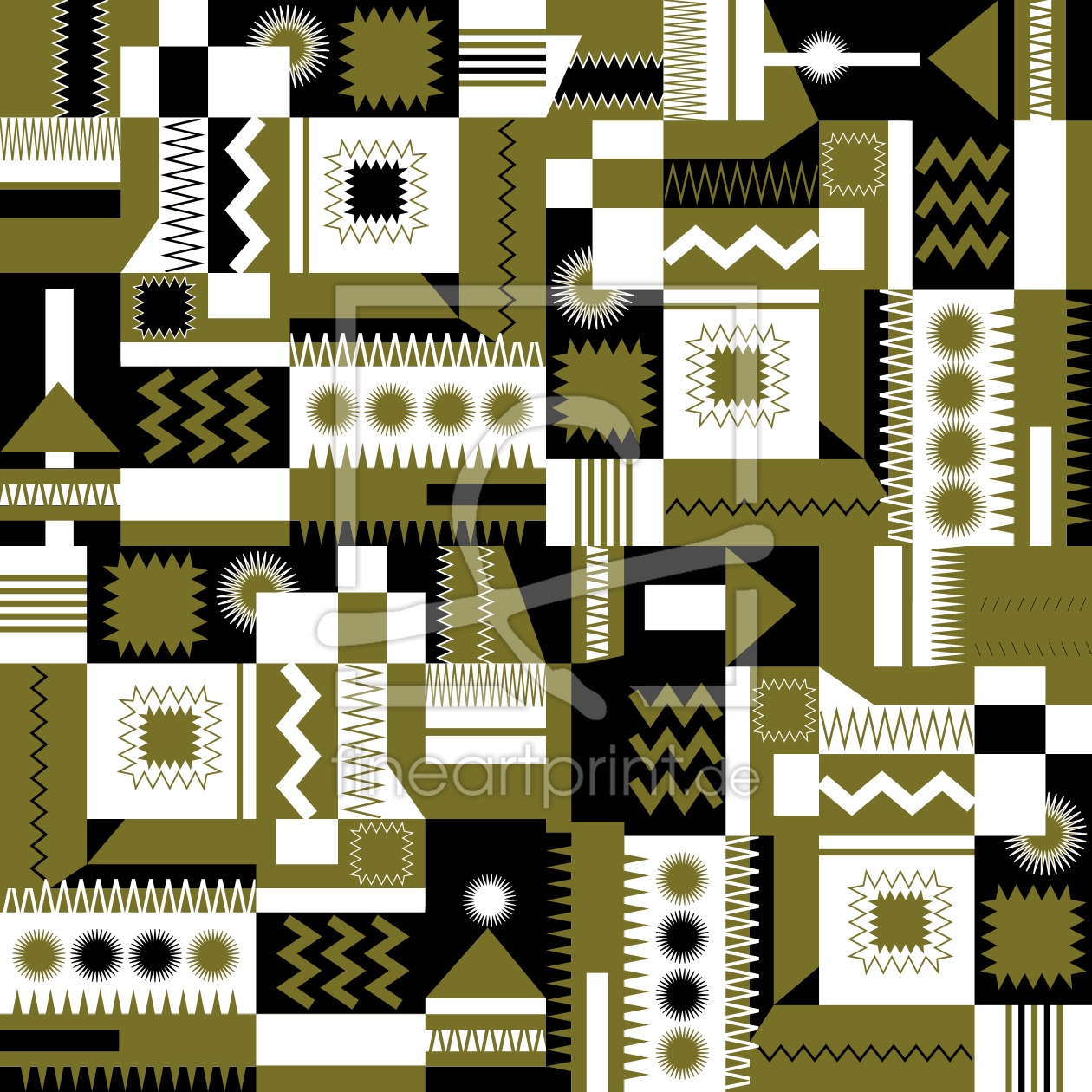 Bild-Nr.: 9006952 Zickzack Rechtecke erstellt von patterndesigns-com