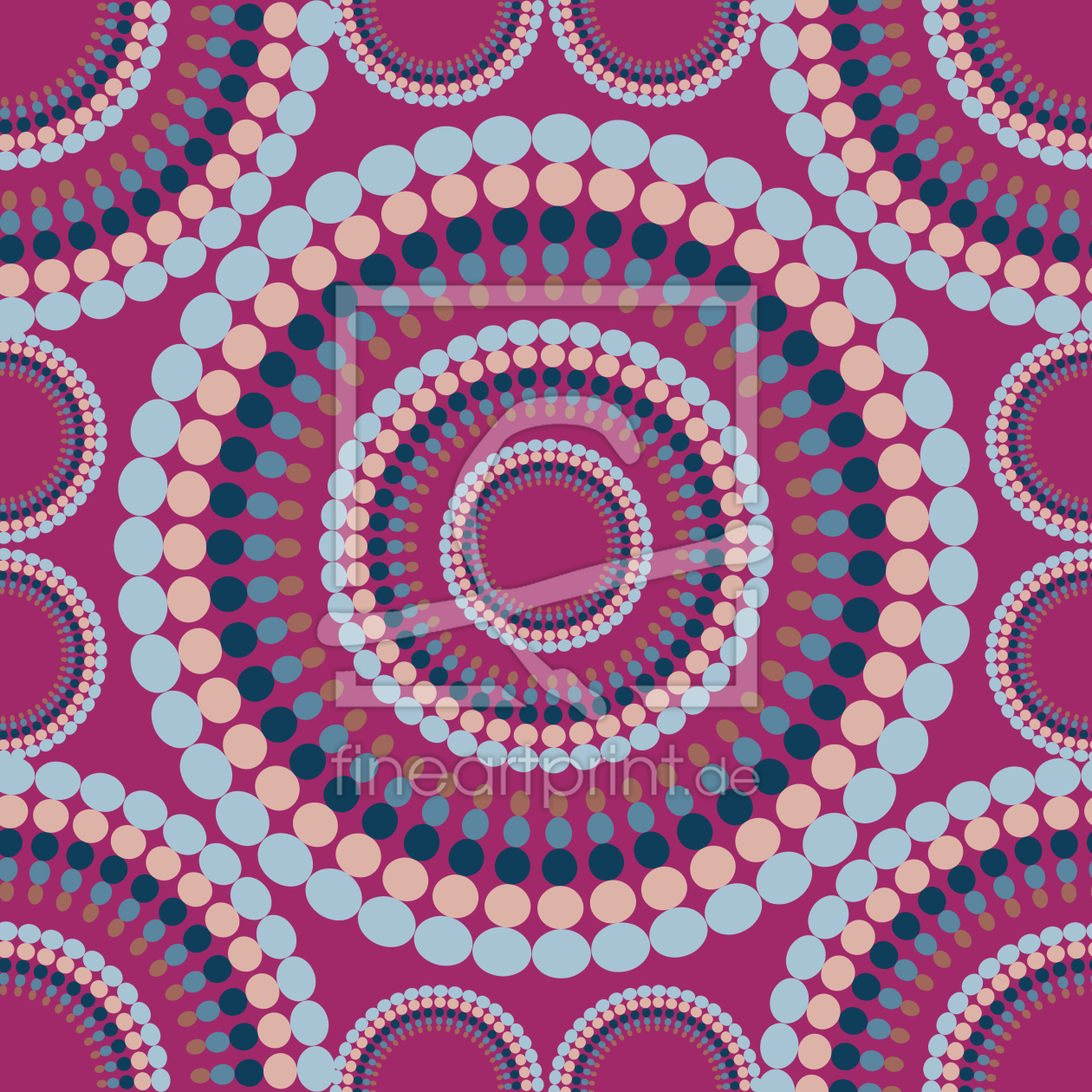 Bild-Nr.: 9006963 Retro Kreise erstellt von patterndesigns-com