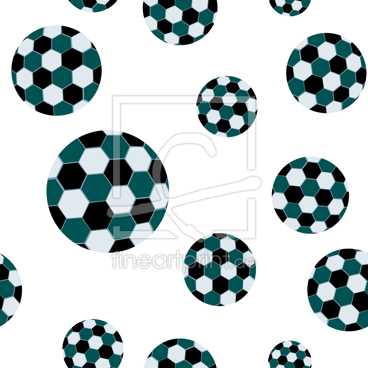 Bild-Nr.: 9006975 Fussball erstellt von patterndesigns-com