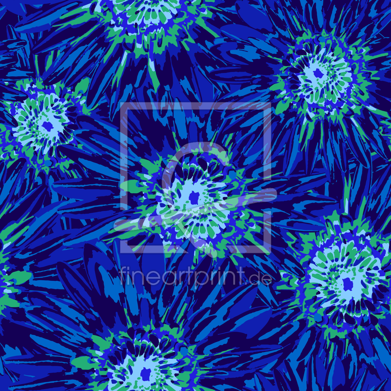 Bild-Nr.: 9007038 Pop Art Blumen erstellt von patterndesigns-com