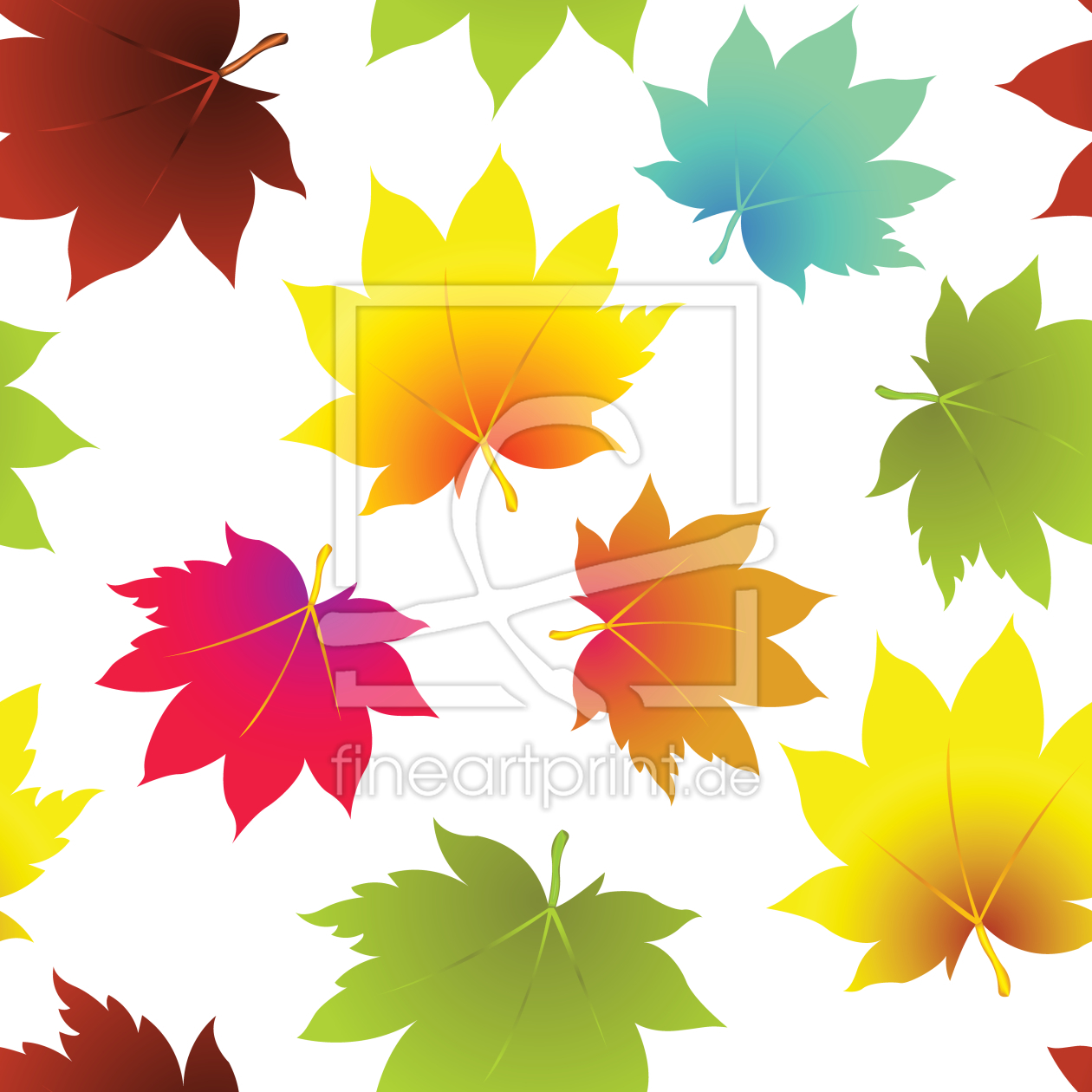 Bild-Nr.: 9007072 Blätter Im Herbst erstellt von patterndesigns-com