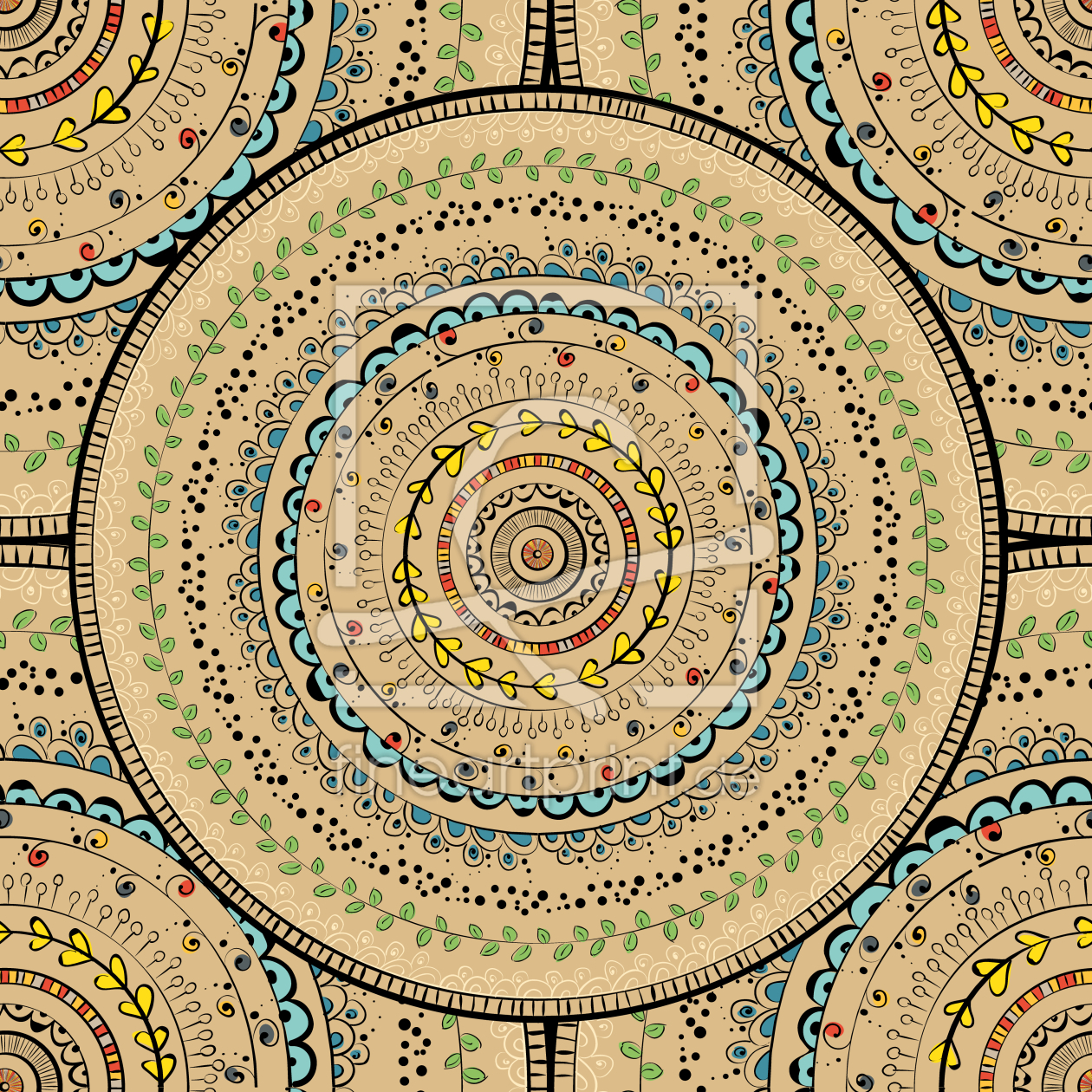 Bild-Nr.: 9007102 Verzierte Sombreros erstellt von patterndesigns-com