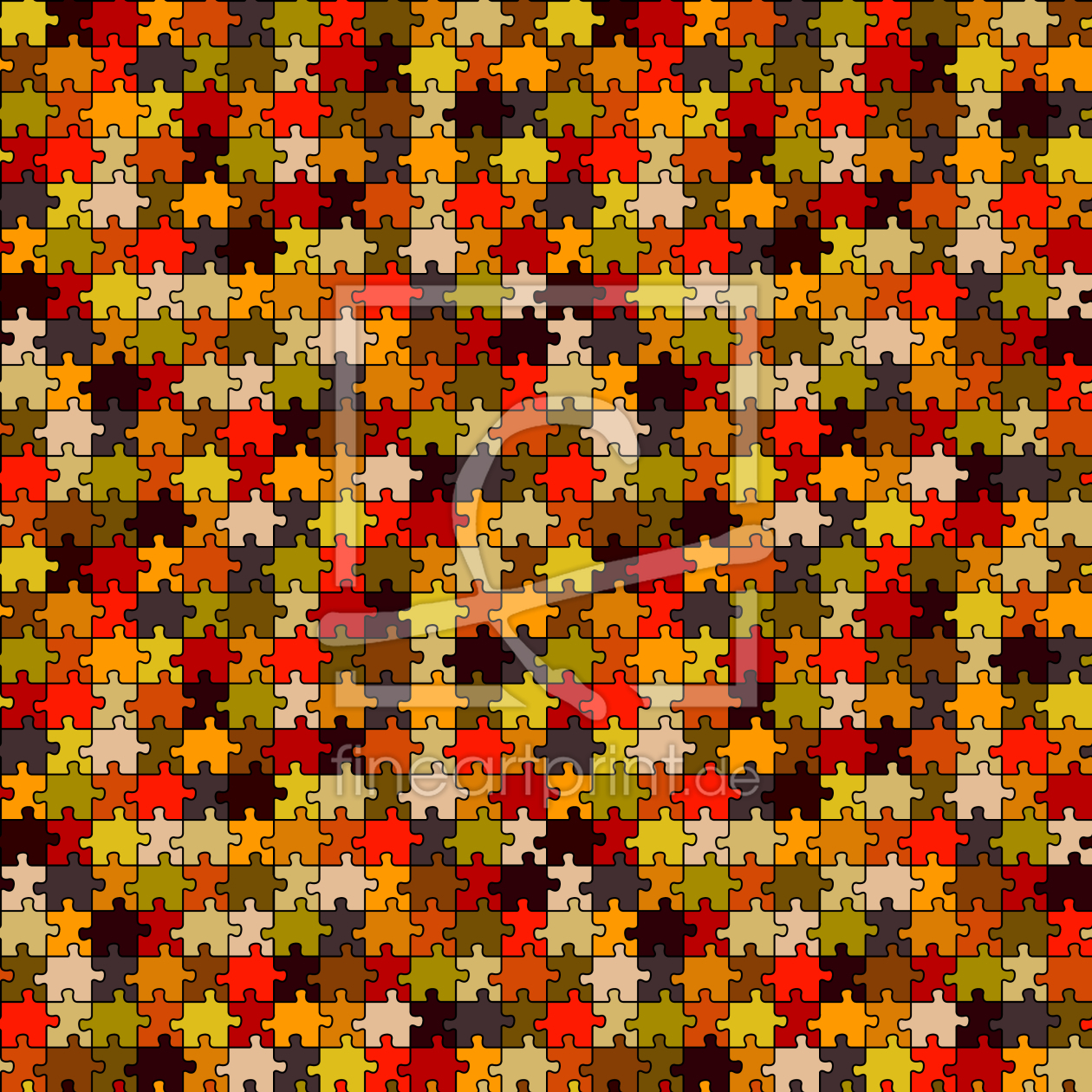 Bild-Nr.: 9007121 Retro Puzzle erstellt von patterndesigns-com