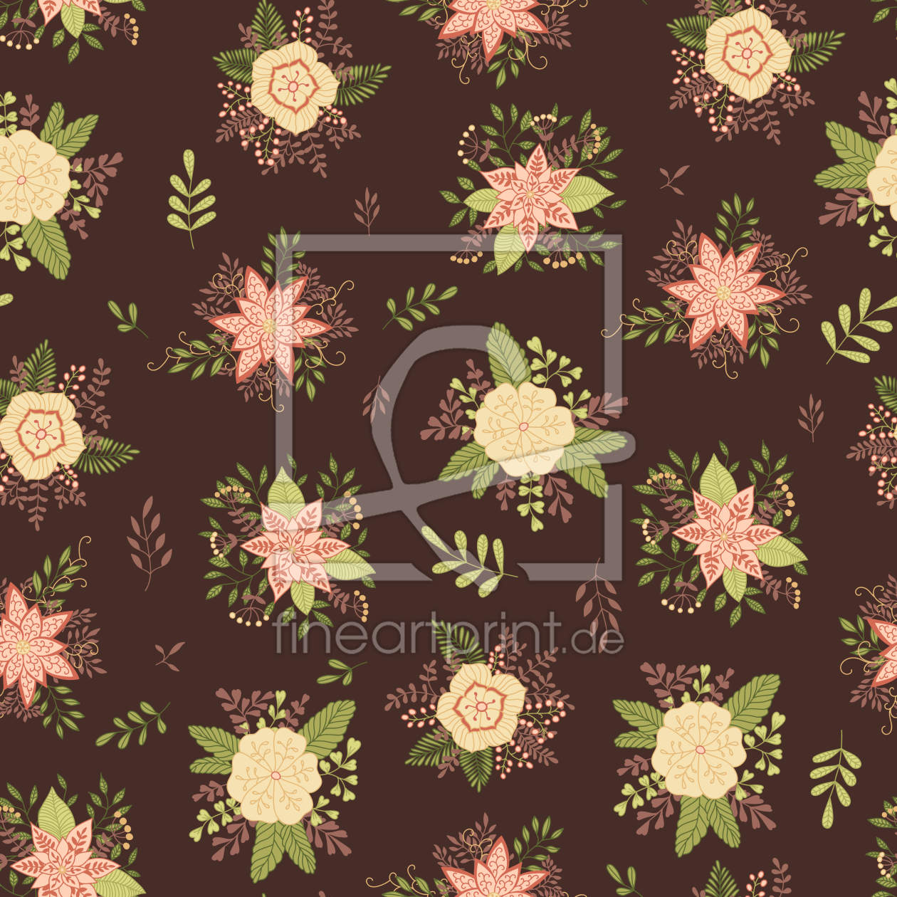 Bild-Nr.: 9007217 Zarte Blumensträusse erstellt von patterndesigns-com