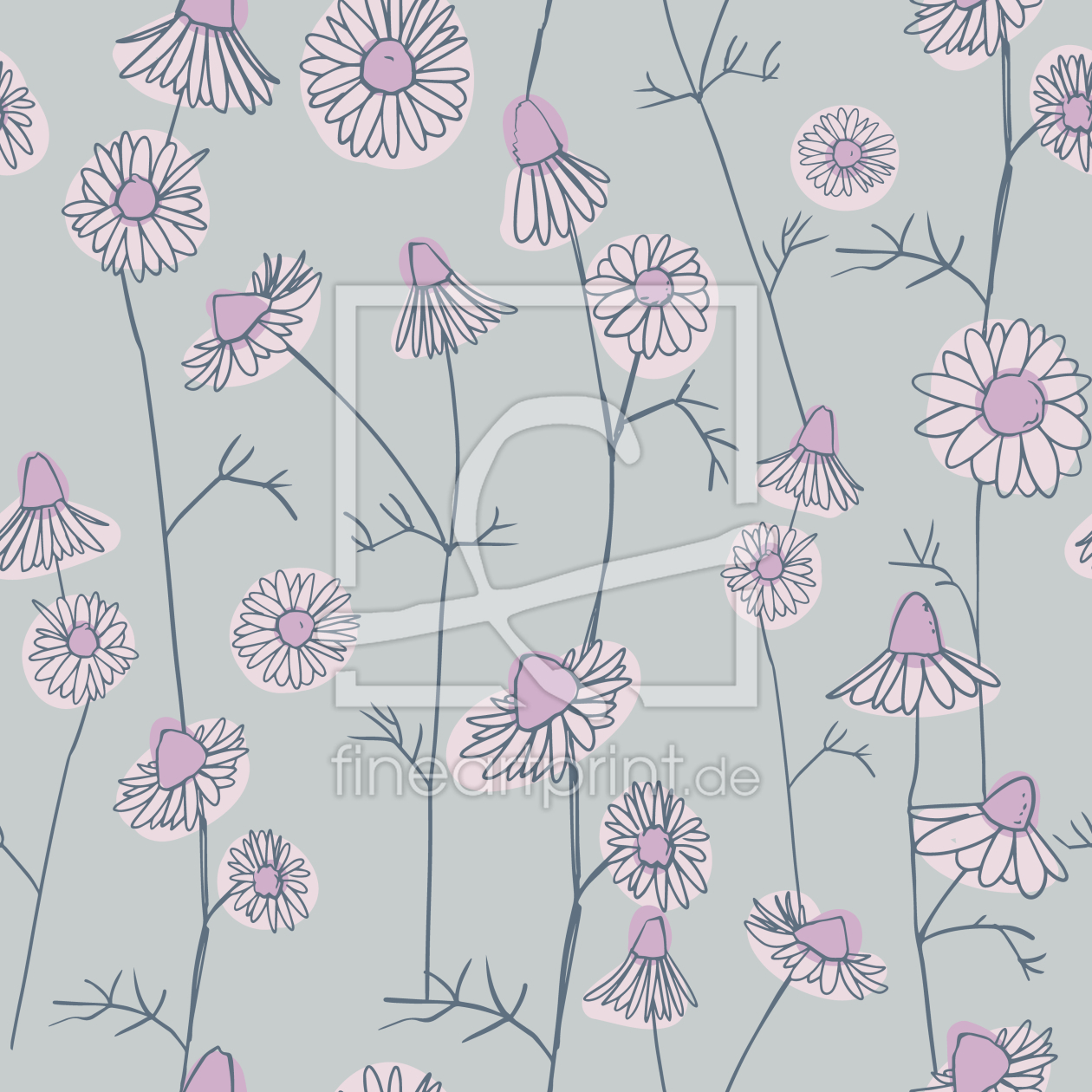 Bild-Nr.: 9007223 Kamille Bei Morgengrauen erstellt von patterndesigns-com